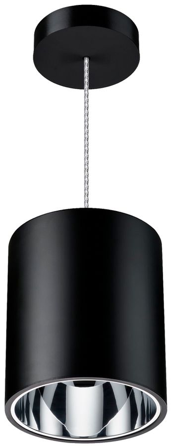 Luminaire suspendu LED Philips LuxSpace 10.8W 2000lm 4000K Ø200×230 noir