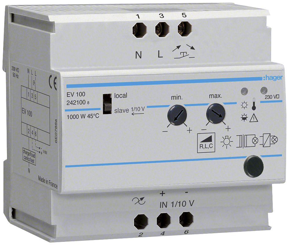 Universaldimmer Hager 0...1000W