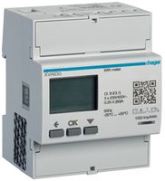 REG-Energiezähler 3LN direkt 80A Multitarif optisch Modbus 4TE D0