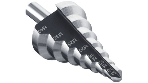 Stufenbohrer, Schälaufbohrer, Fräsbohrer