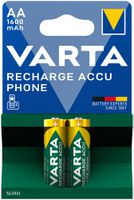 Akku VARTA Phone Power NiMH HR6/AA, 1.6Ah Blister à 2 Stück