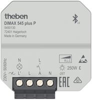 Attuatore-variatore INS Theben DIMAX 545 plus P, bluetooth, 1-canale 250W