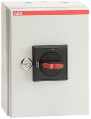 AP-Sicherheitsschalter ABB 4-polig 16A 400V hellgrau/schwarz