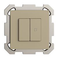 Stazione secondaria per interruttore INC 1c/2t scena WLAN Edue Wiser sand