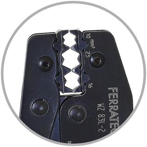 Outil de serrage pour cosses 10…25mm²