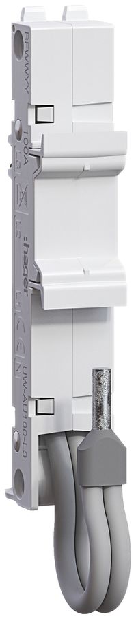 Universaladapter Hager uniway 18mm, 100A, 1P, L3