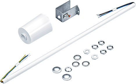 Set di sgancio tubi per mont. a soffit. VOYAGER STYLE accessori / ONE MSC-R05