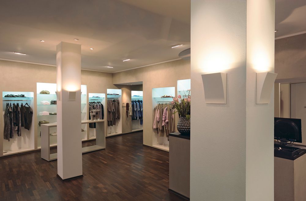 Applique LED DELWA WIDE 10W 910lm 3000K 100° IP44 blanc