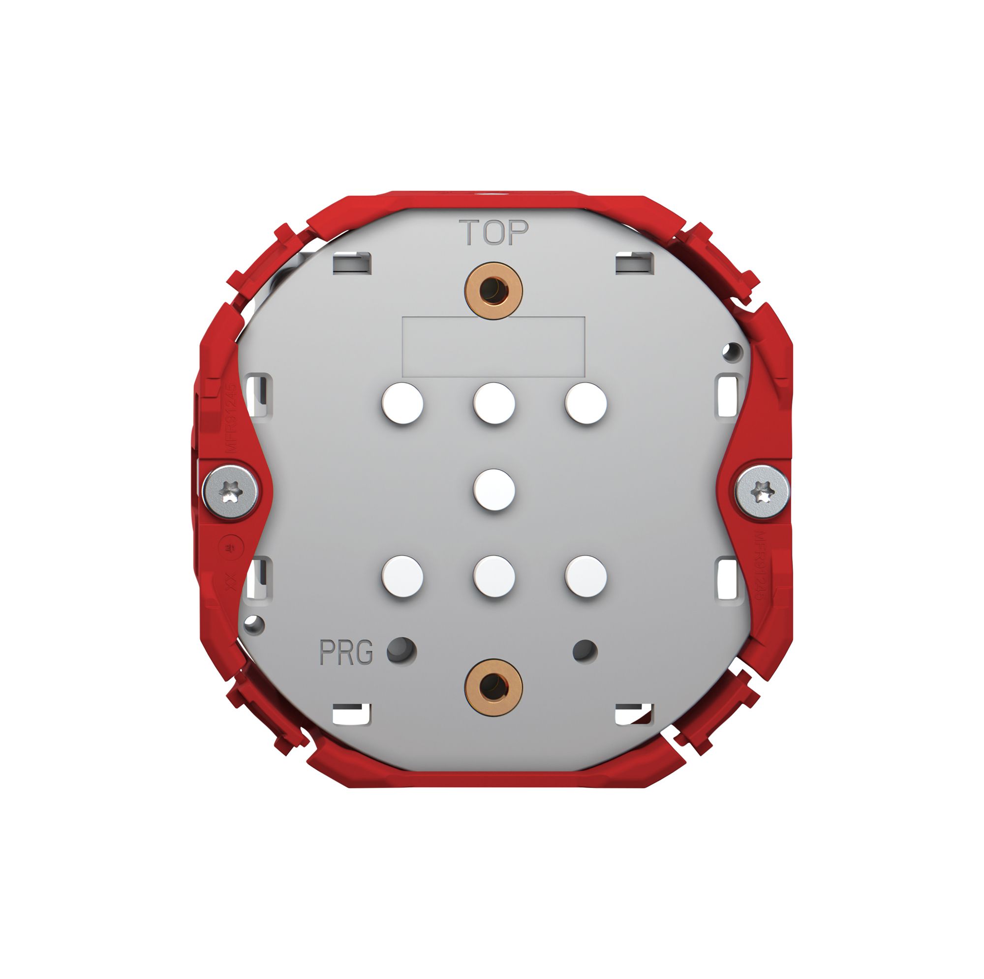 Pulsante KNX RGB Feller SNAPFIX® sensore temp.s.LED 1× com.1T