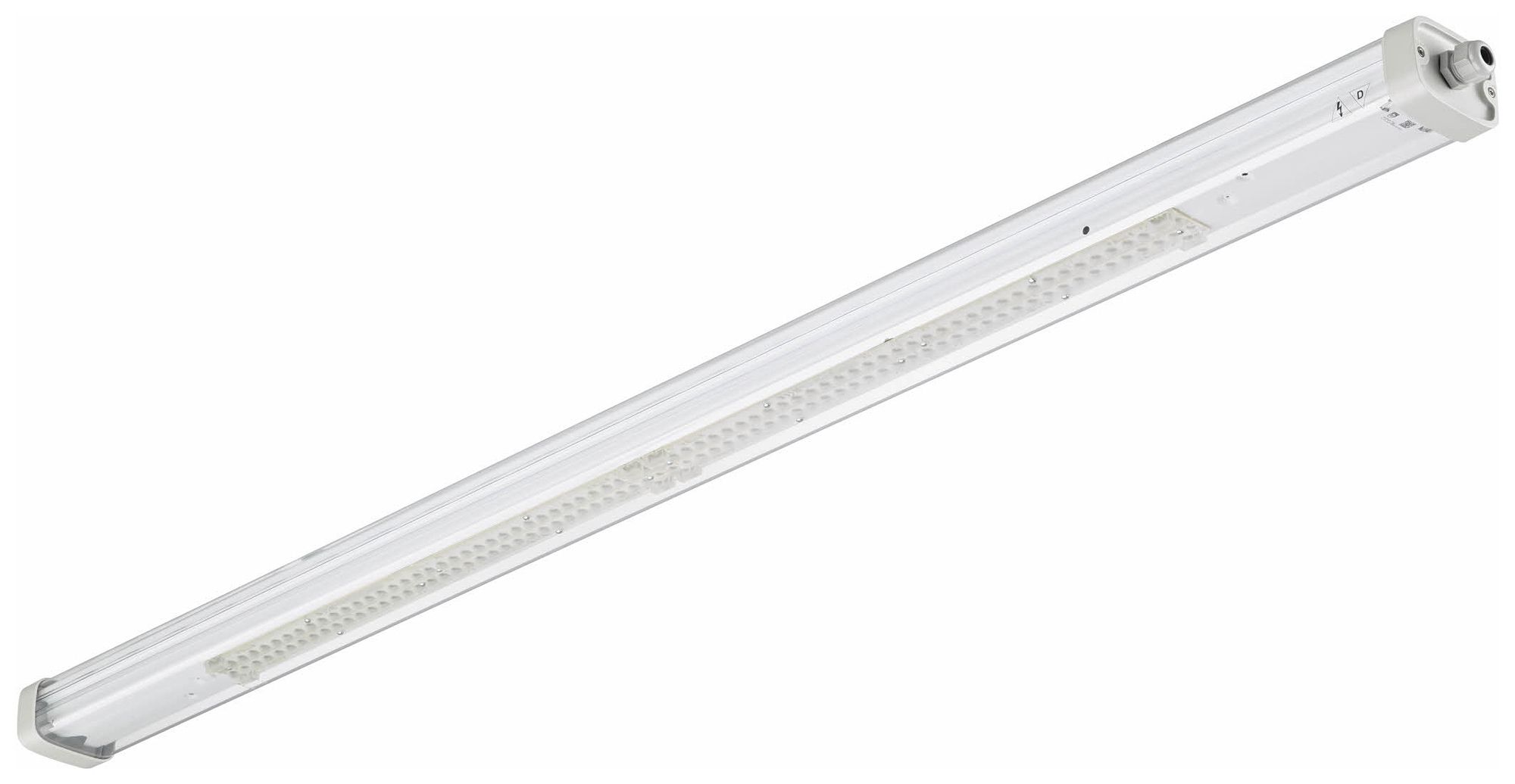 LED-Nassraumleuchte Philips WT490C 40W 6400lm 4000K IP66 weiss