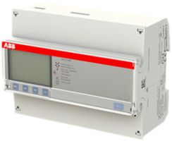 REG-Energiezähler ABB iBus A44 213-600, 3×6A Bronze Impuls M-Bus METAS