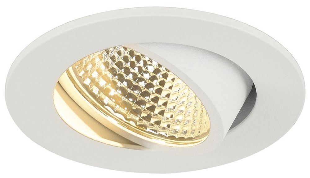 EB-LED-Deckenleuchte SLV NEW TRIA 68 ROUND 5.3W 300lm 2700K EB-Ø68mm weiss