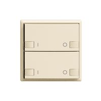 Tasto INC ZEP 2c/2t ON-OFF staz.centr/sec. EDIZIOdue crema