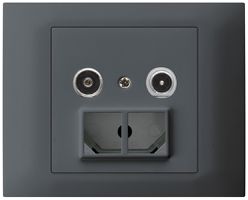 EB-Multimediadose kallysto R-TV Bauart T, 14dB, 2GHz anthrazit