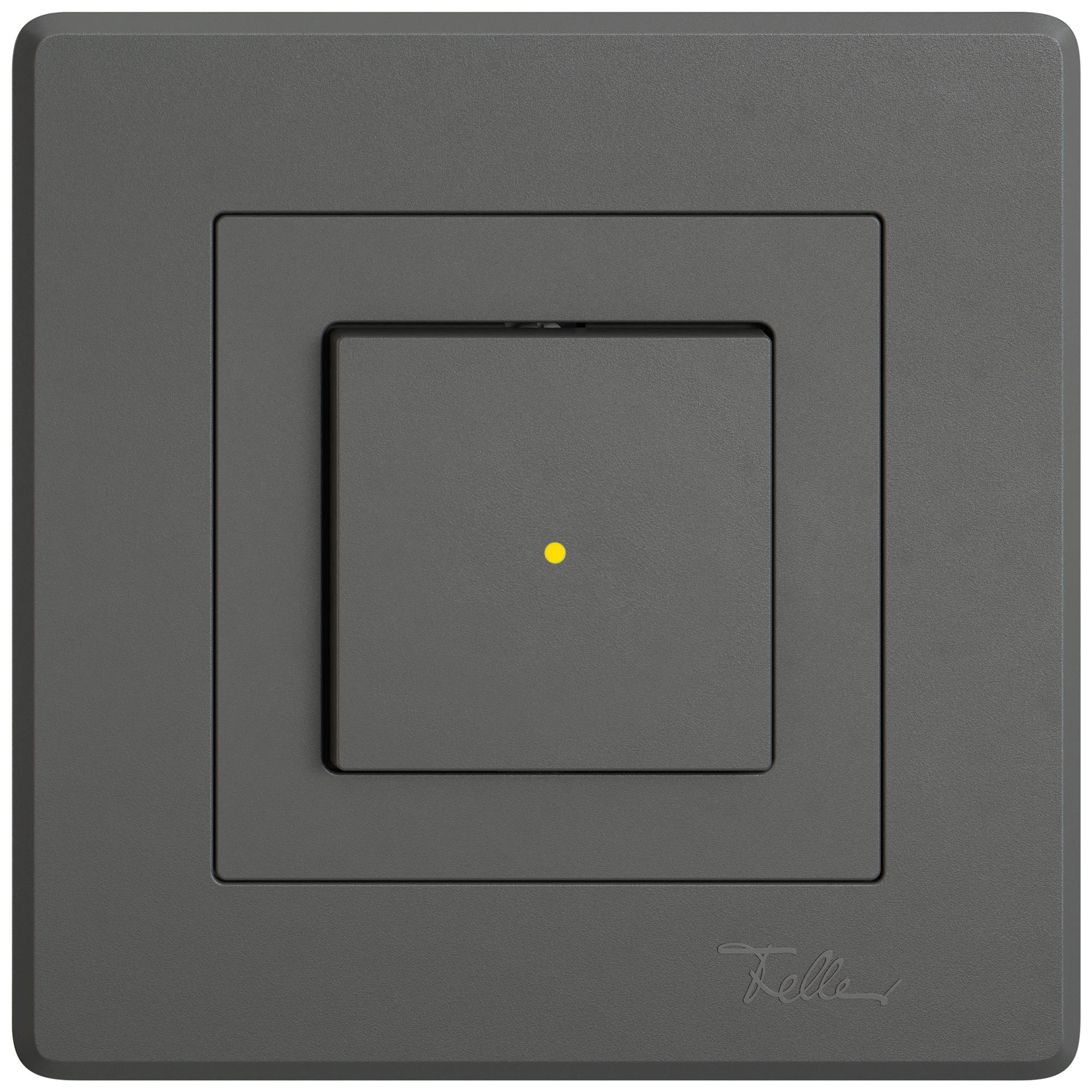 Poussoir ENC EDIZIO.liv SNAPFIX® ARL/1P éclairage frontal jaune grf