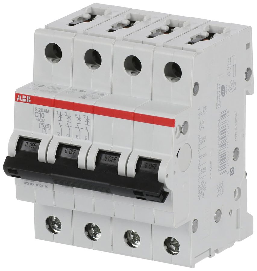 Disgiuntore SMISSLINE TP, 3L, C, 20A, 30kA