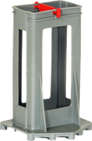 Rohrstütze AGRO halogenfrei grau