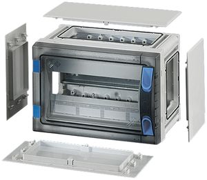 Tableau de distribution AP Hensel avec borne PE/N, 1 rangée