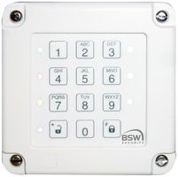 Tastiera per codice INC BSW CTL11-12 NUP, proX (EM 4102/01), 1×1, bianco