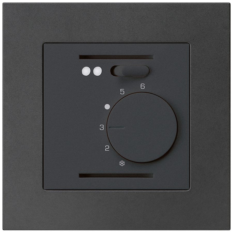 Thermostate d'ambiance ENC kallysto.pro noir pour plancher chauffant