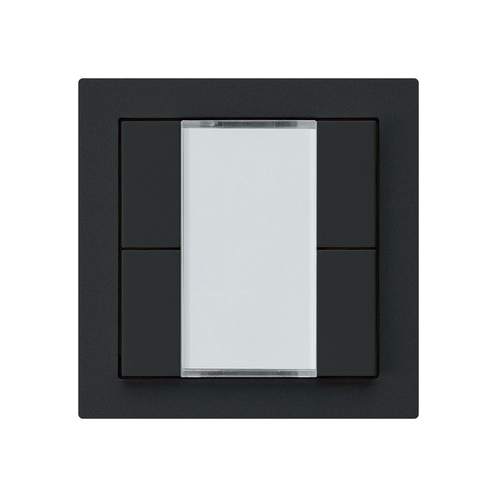 Poussoir ENC kallysto A KNX 4× s/e-link noir