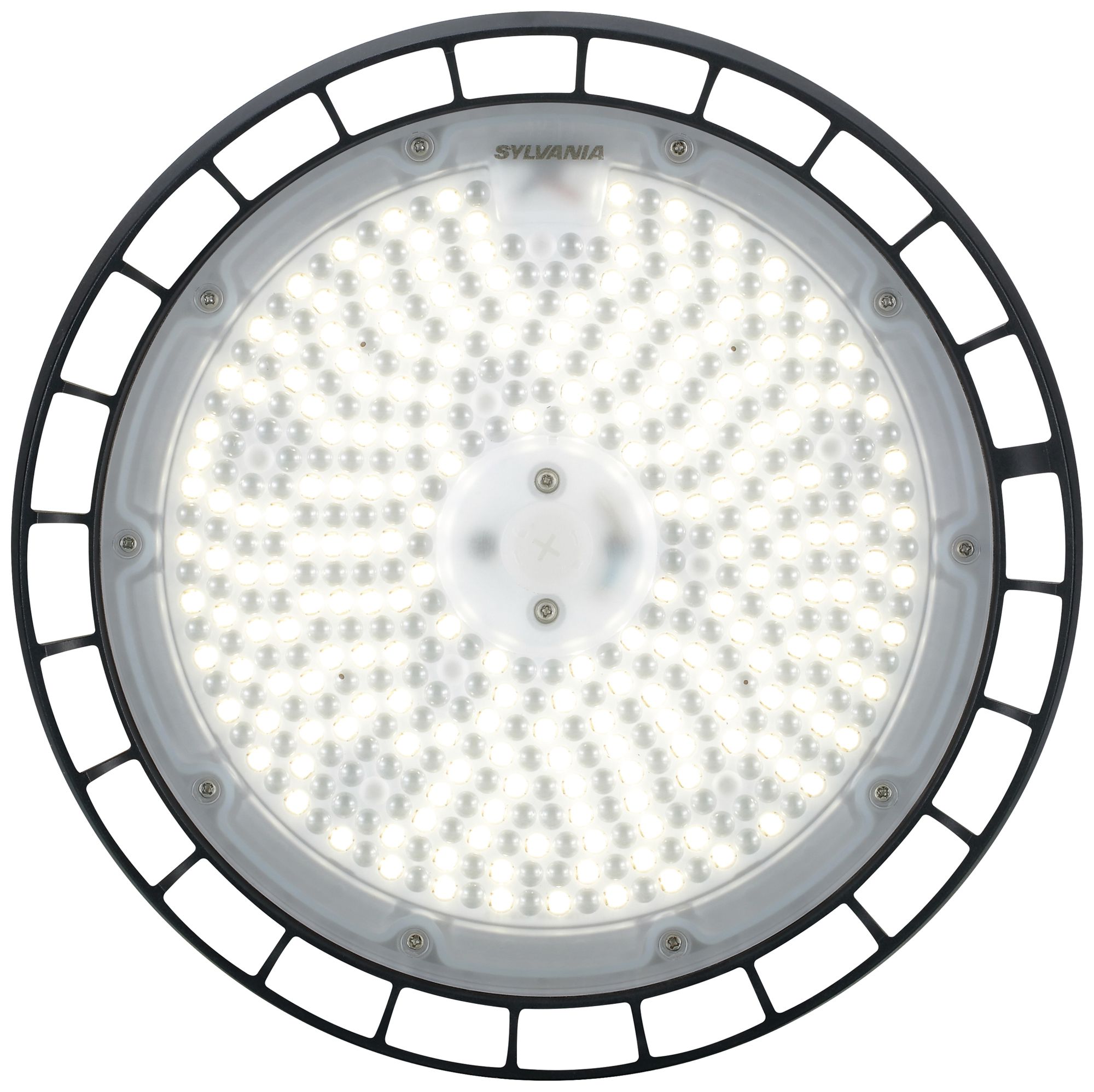 Lampada da capannone LED Sylvania Granit 120W 19500lm 840 85° IP65 DALI nero