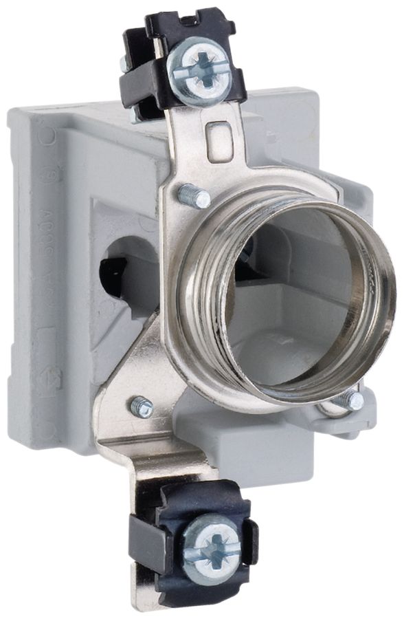 Sicherungselement Hager DII 25A DIN-Schiene für Tiefe 44/51mm NT unten