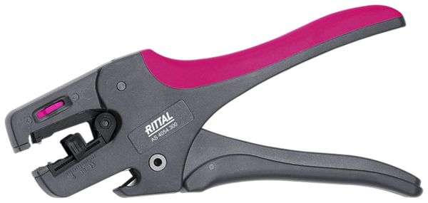 Abisolierwerkzeug Rittal AS 4054.300 mit Drahtschneider 0.02…10mm² 191mm