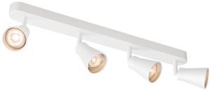 Decken-/Wandleuchte SLV AVO QUAD CW GU10 4×50W 560×95×115mm weiss