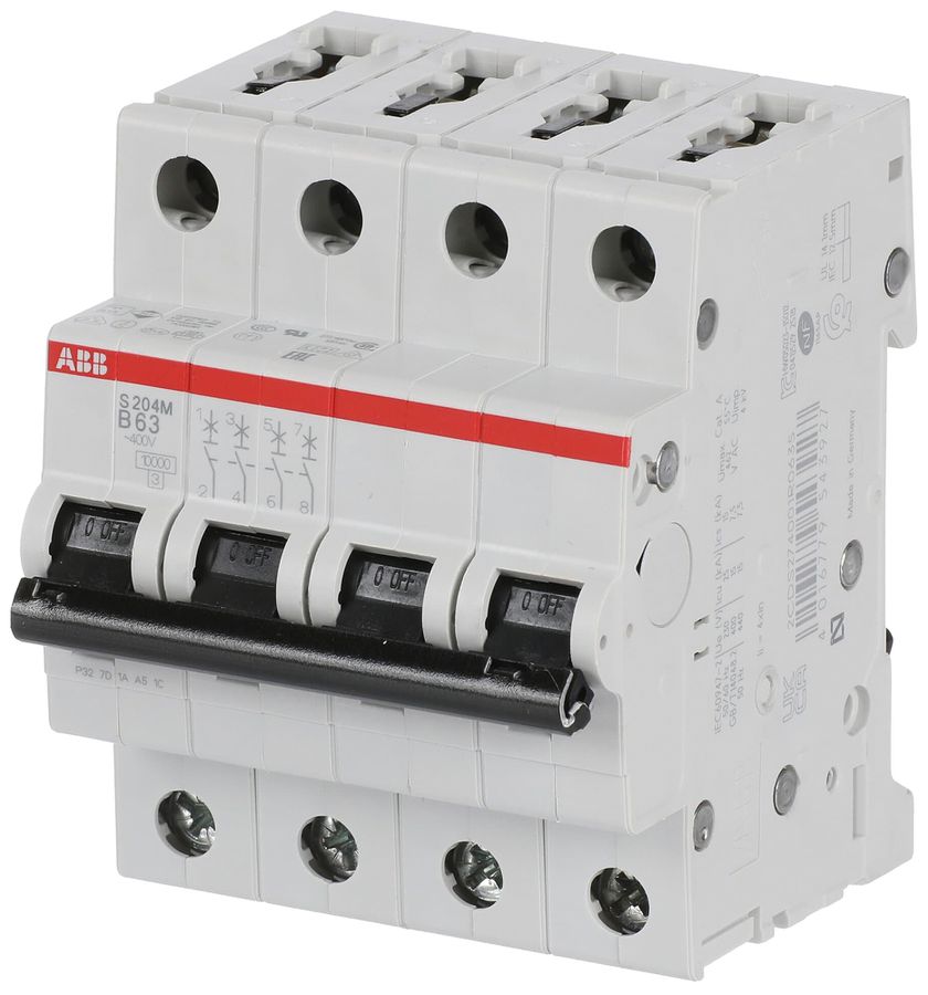 Disgiuntore ABB S204M-B63 63A B 10kA