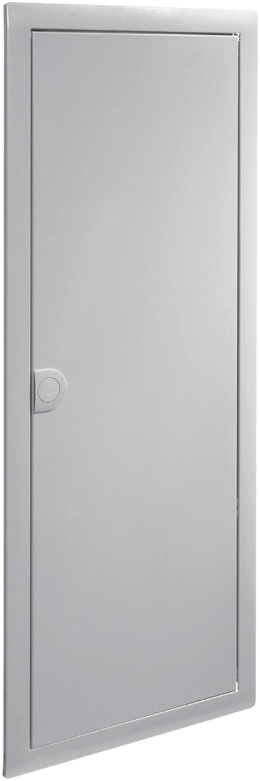 Cadre avec porte Hager volta 5-rangées 348×880×9mm IP00 argent