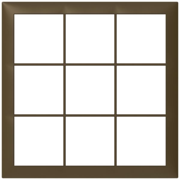 Abdeckrahmen SIDUS 3×3 Ti