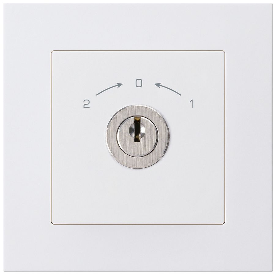 Contact pivotant ENC 1->0<-2 blanc kallysto.pro avec serrure Kaba 8