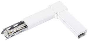 Eckverbinder rechts RTS 5-adrig, weiss