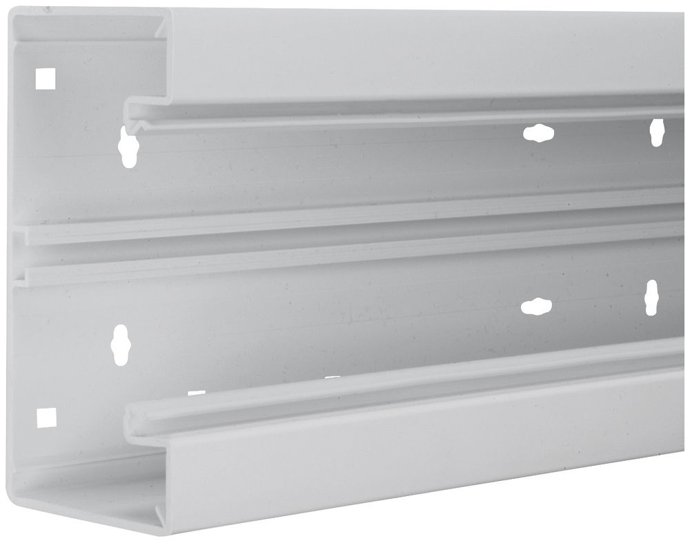 Brüstungskanal tehalit BR 170×65×2000mm Oberteil 80 Kunststoff hellgrau