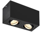 Deckenleuchte SLV TRILEDO CL GU10 2×10W 163×85×95mm schwarz