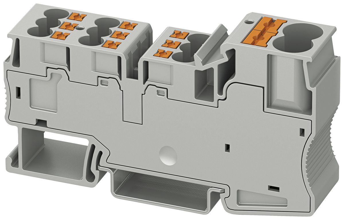 Distributeur de potentiel joignable PX PT 2X10/9X4 16mm² 57A 11×1 DIN35 gr