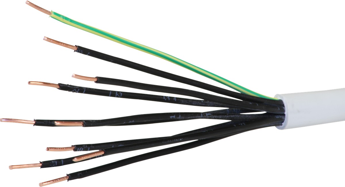 Cavo d'installazione FE0 10×1.5mm² 9LPE grigio Dca