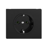 Presa SCHUKO INS FH FLF6/5, 16A, 250VAC, L+N+PE nero