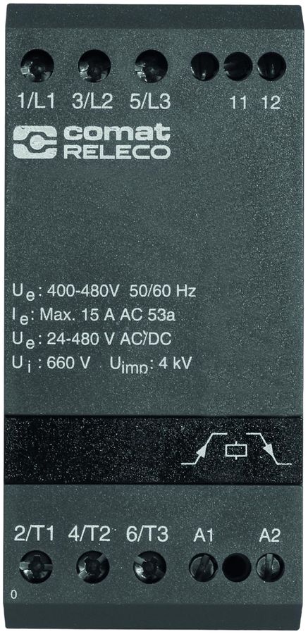 Softstarter ComatReleco 15A/480VAC 3-ph.CCM3H415DS
