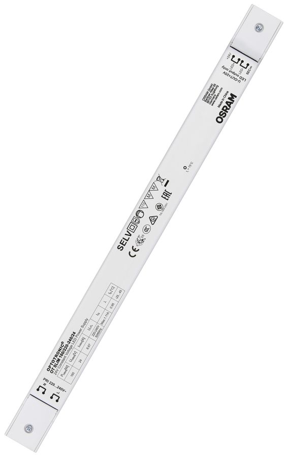 Convertitore LED Osram OT SLIM 24V 160W IP20