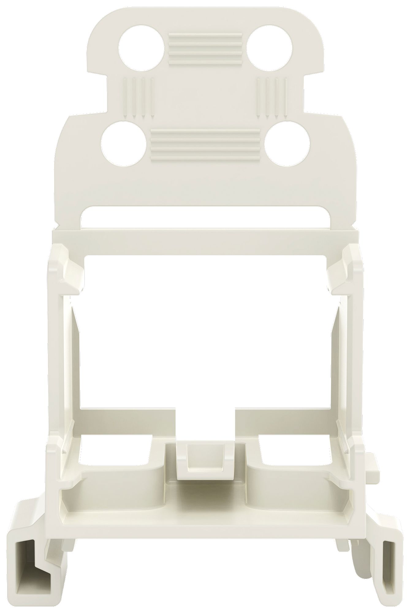 Adaptateur de fixation WAGO a.décharge de traction p.10×4mm² DIN35 Ex grc