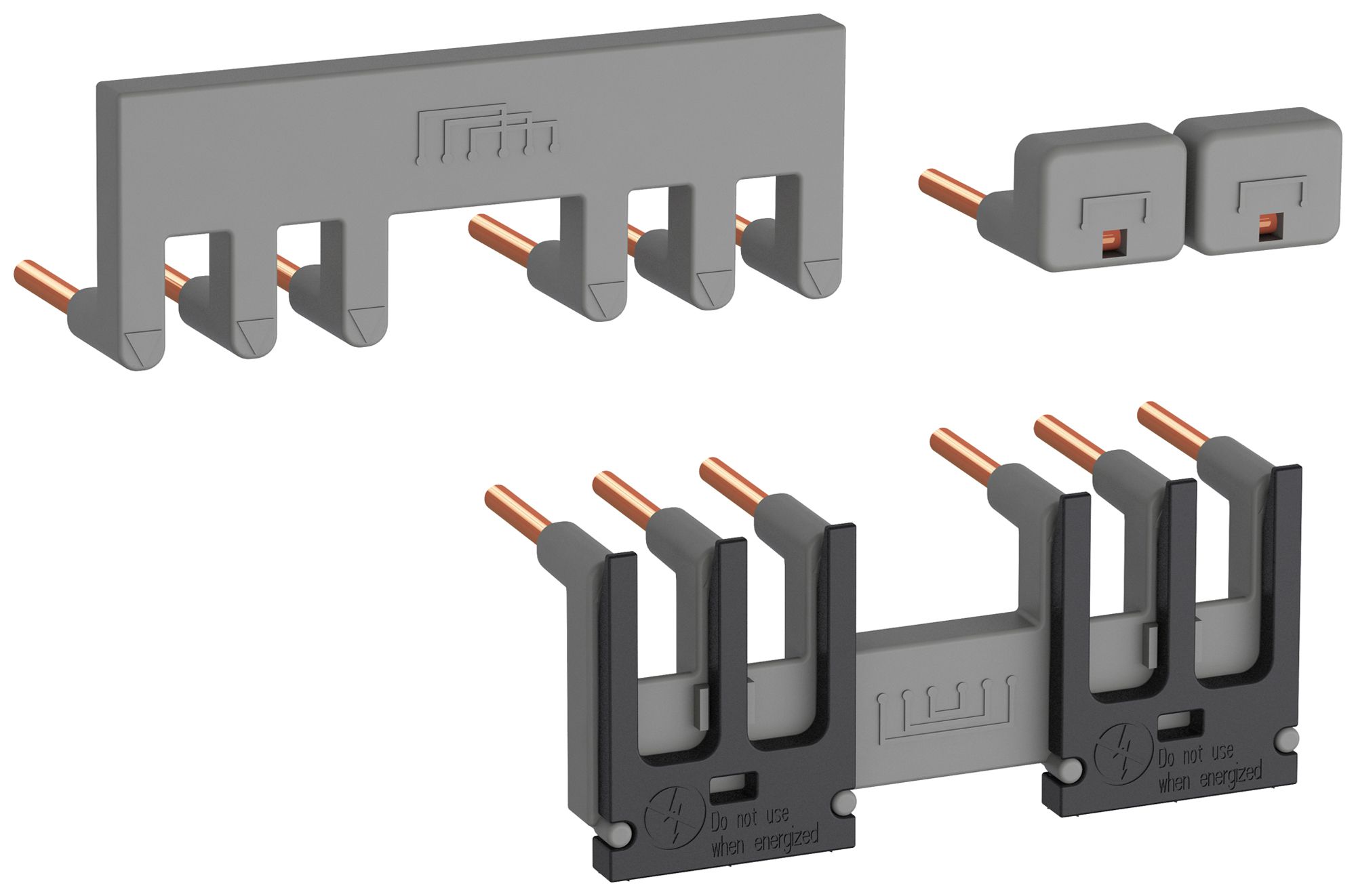 Kit de connecteurs étoile/triangle ABB BEY16-4KF, pour AF09K…AF16K 3P Push-In