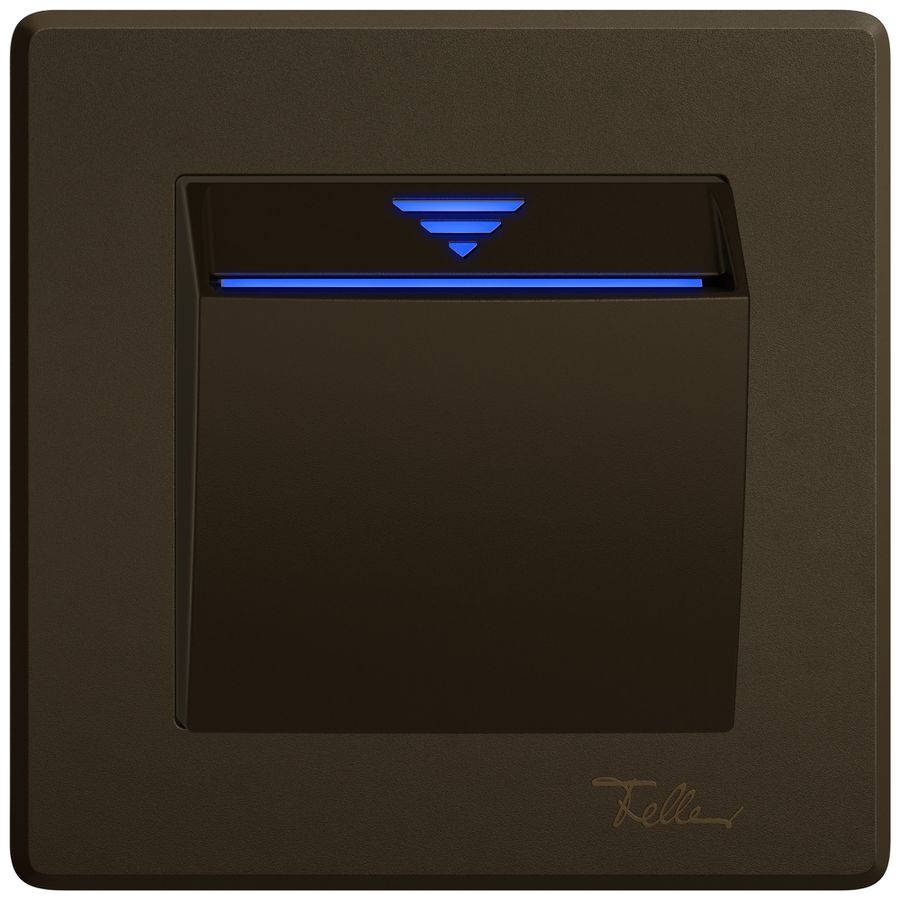 UP-Hotelcard KNX EDIZIO.liv SNAPFIX® mit Busankopppler br