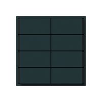 Poussoir KNX KAL 8×touches 8×points actionnables LED noir