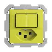 Combinazione INC A-R+3/1L+T23 lemon 16A EDIZIOdue