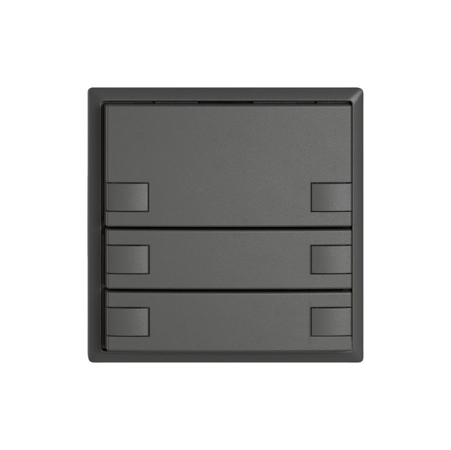 Universaltaster EDIZIO.liv UNI SNAPFIX® 12…48V o.LED 6× 1-Tbed.dgu