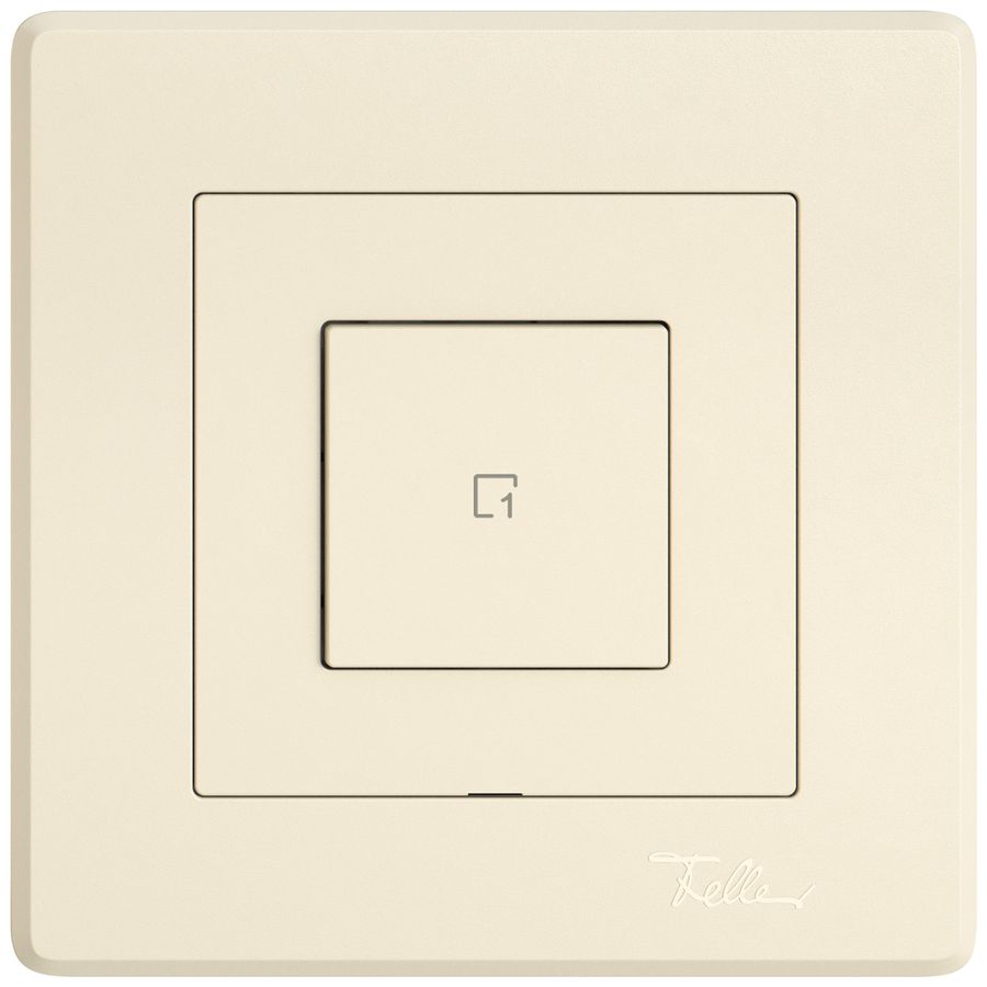 UP-Szenentaster EDIZIO.liv Wiser SNAPFIX® 1 Szene 1 Taste WLAN cr