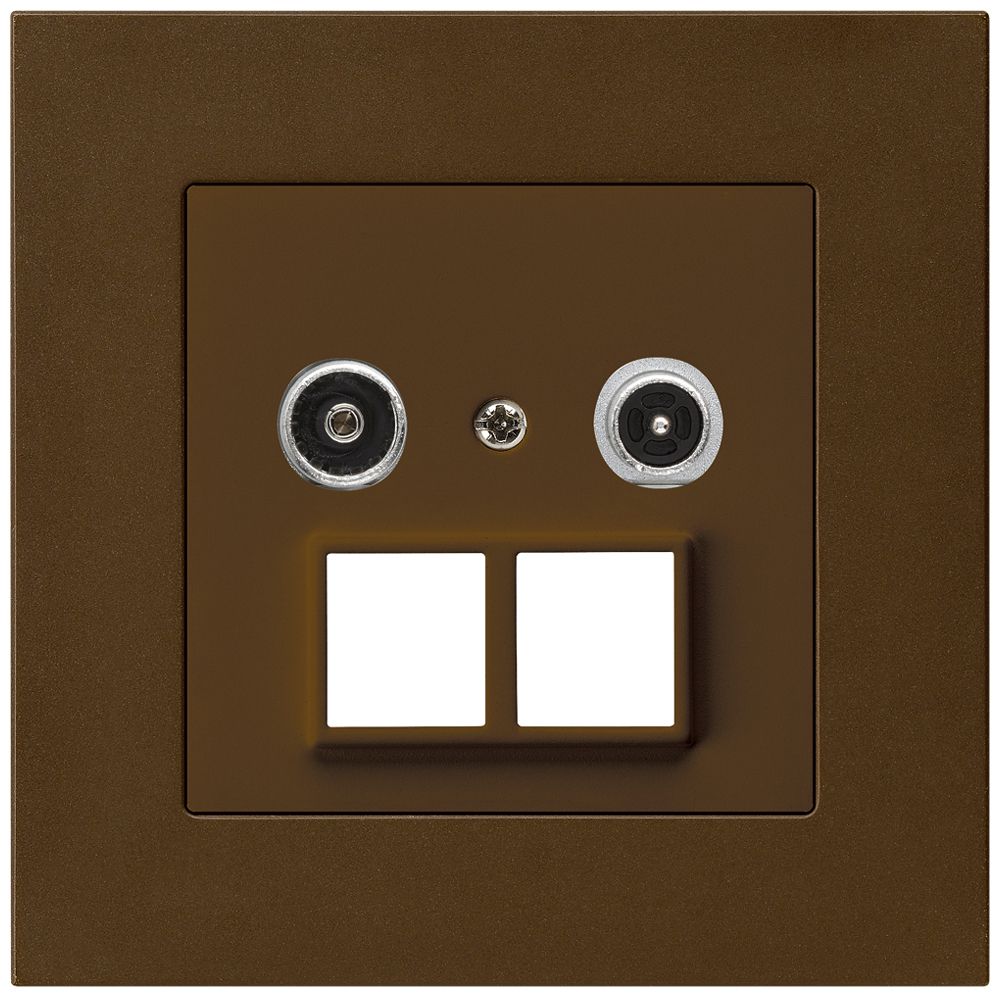 UP-Multimediadose kallysto.pro R/TV 4dB 2GHz braun