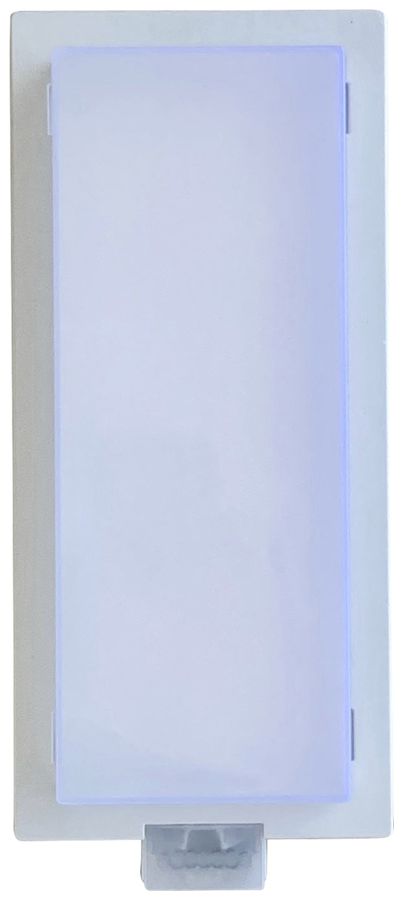 Applique LED Z-Licht PIR LongLED SEN 5.5W 500lm 3000K IP65 260×120mm blanc